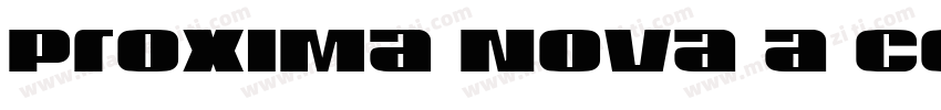 proxima nova a condensed字体转换